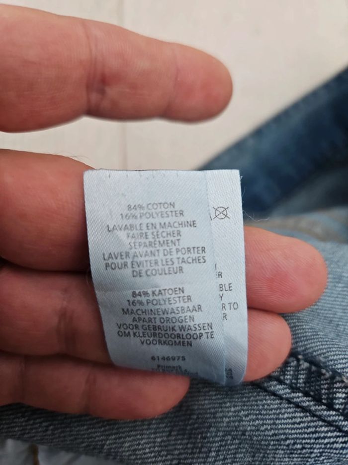 Veste en jean taille M - photo numéro 13
