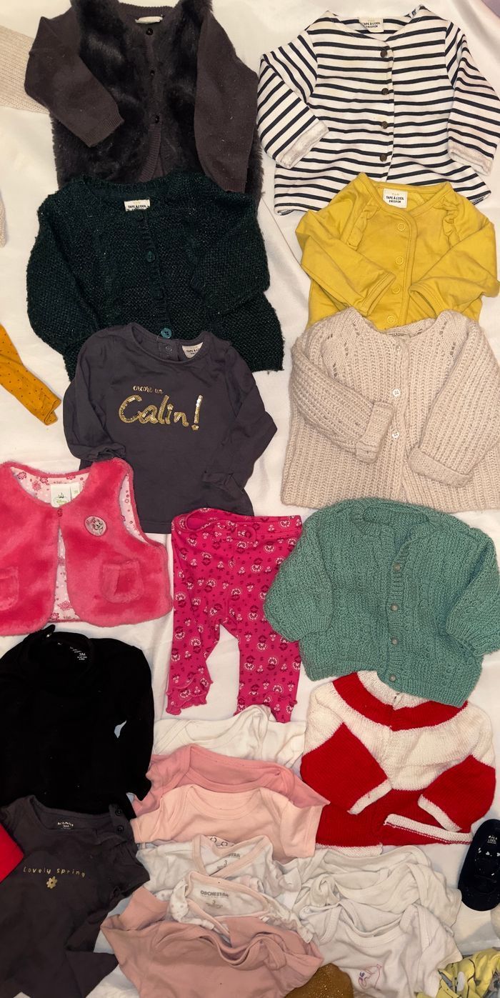 Lot de vêtements fille 3 mois - photo numéro 5