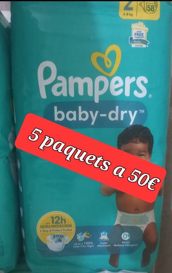 Pampers taille 2
