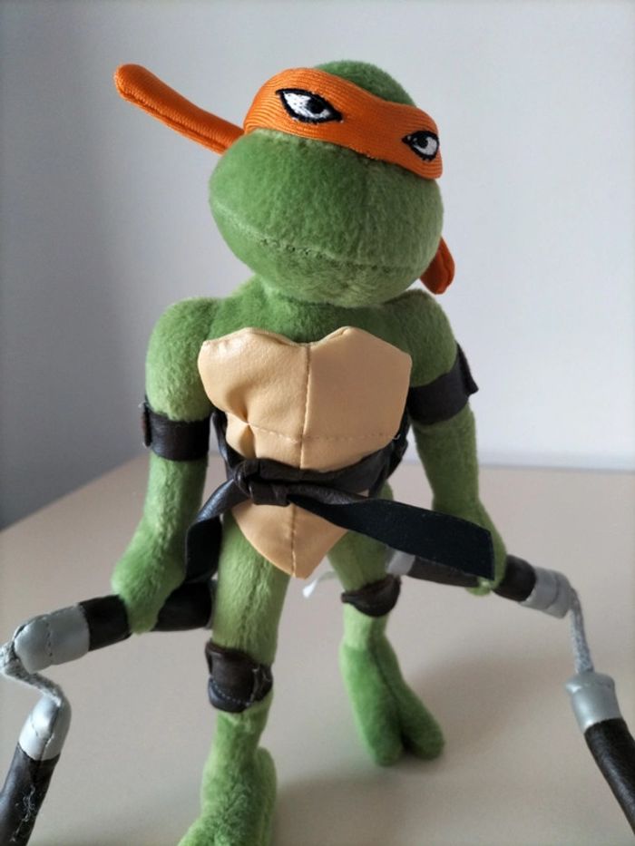 Peluche tortue ninja flexible 2007 - photo numéro 2