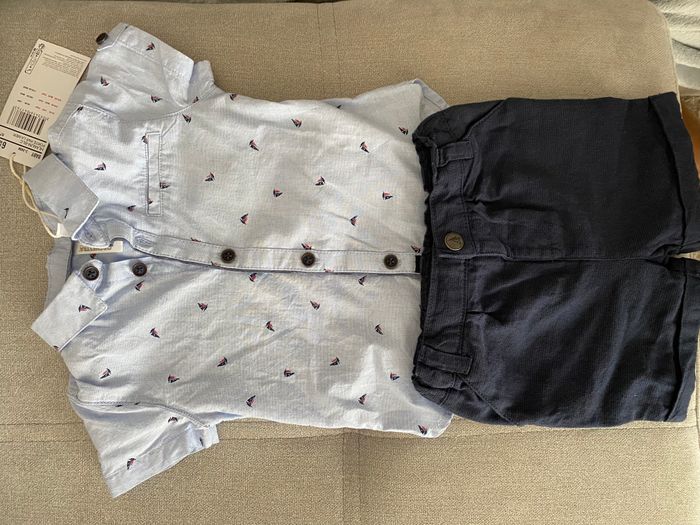 Ensemble orchestra neuf avec étiquette taille 6mois - photo numéro 3