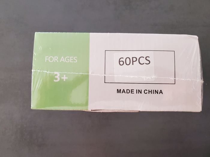 Tuiles magnétique 60pcs jeux construction aimanté - photo numéro 3