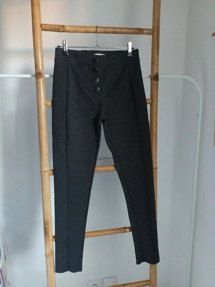 Legging gris Camaïeu taille S