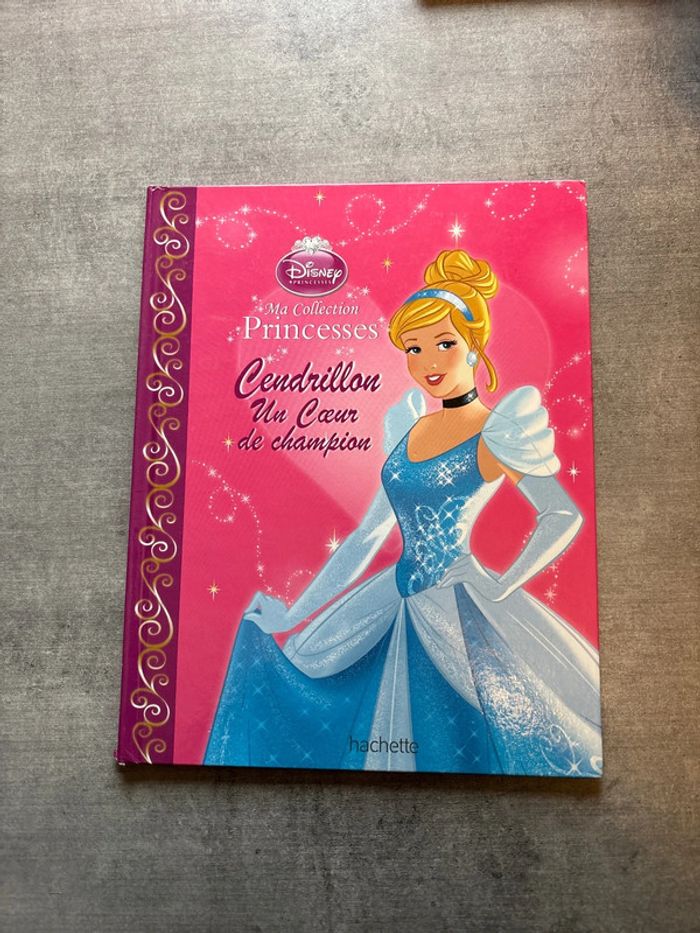 Livre Disney, princesse Cendrillon, un cœur de champion