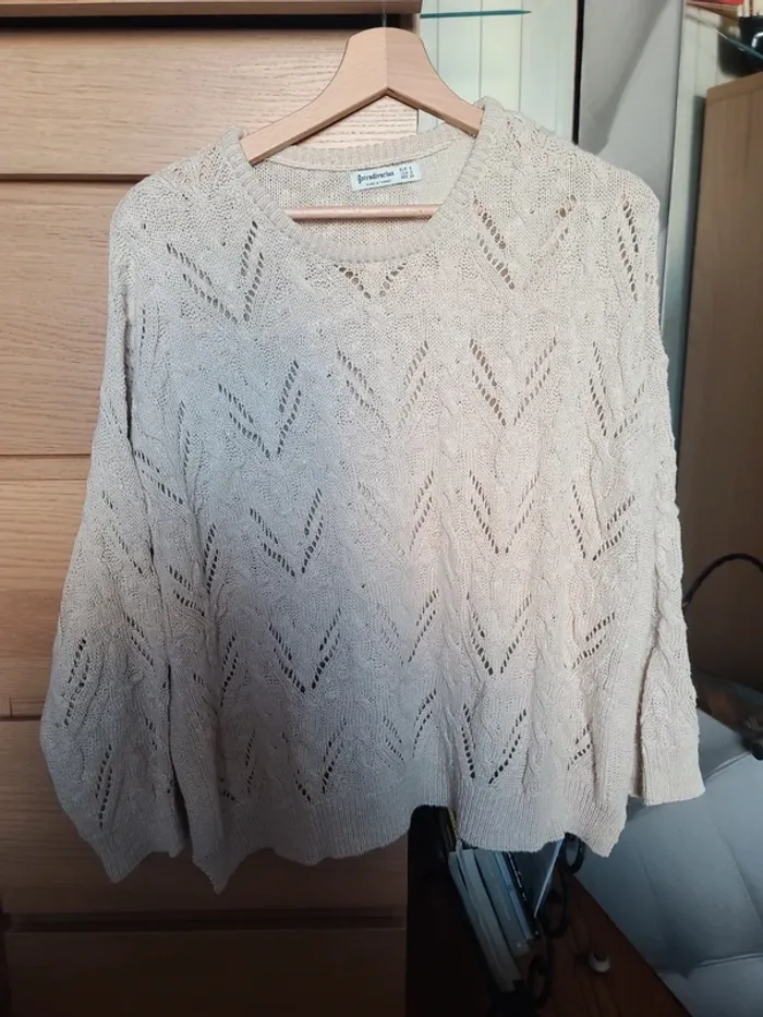 Pull coton Torsadé