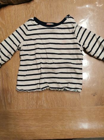 Tee-shirt ma'che longue 12 mois DPAM