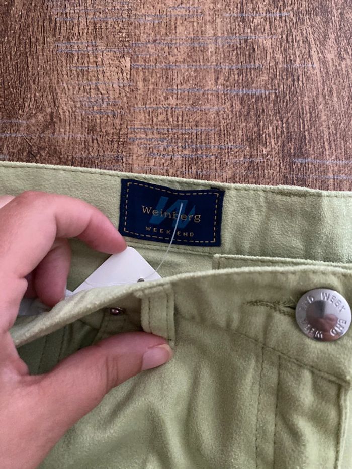 Pantalon en suédine Weinberg taille 38 - photo numéro 3