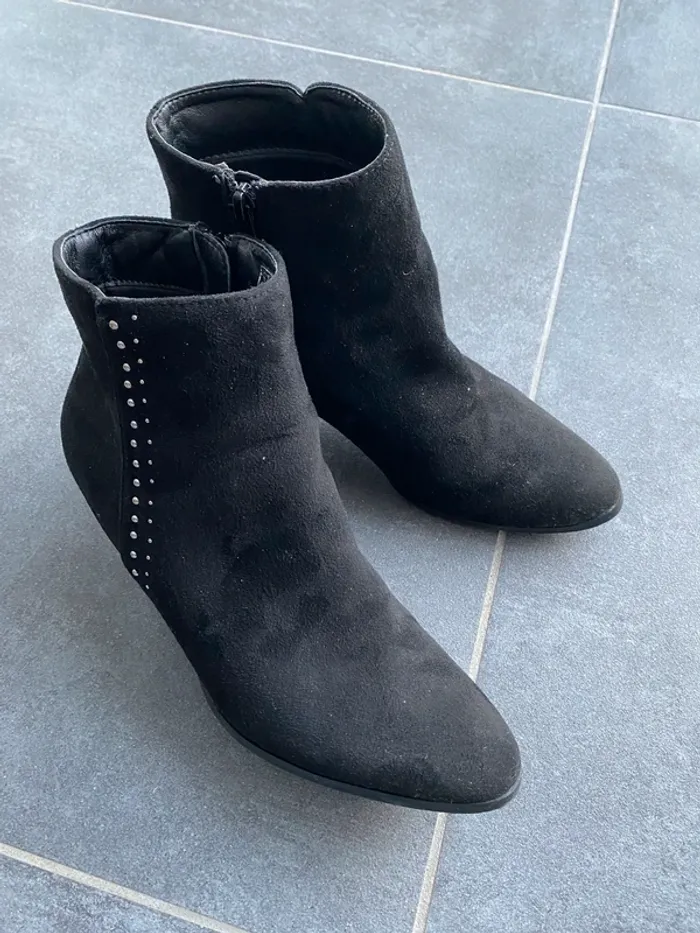 Bottines Promod en suédine 39 - photo numéro 3