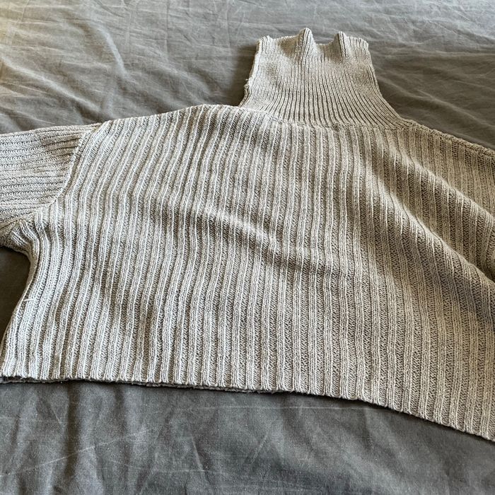 Pull col roulé