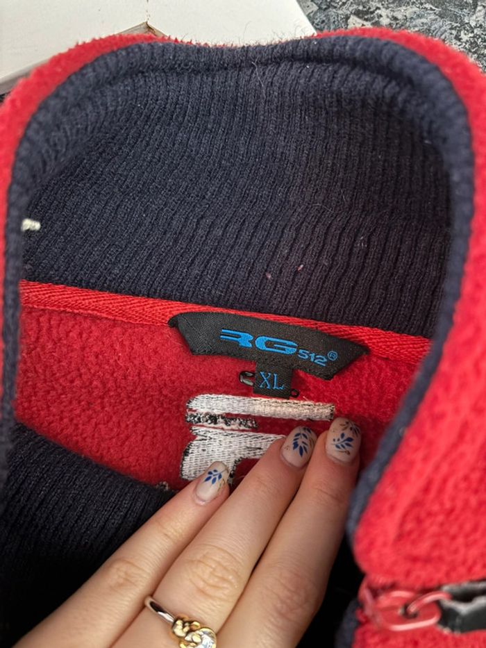 Pull Polaire rouge RG512 - Taille XL - photo numéro 3