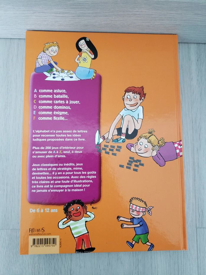 Le livre des jeux d'intérieur de 6 à 12 ans - photo numéro 2