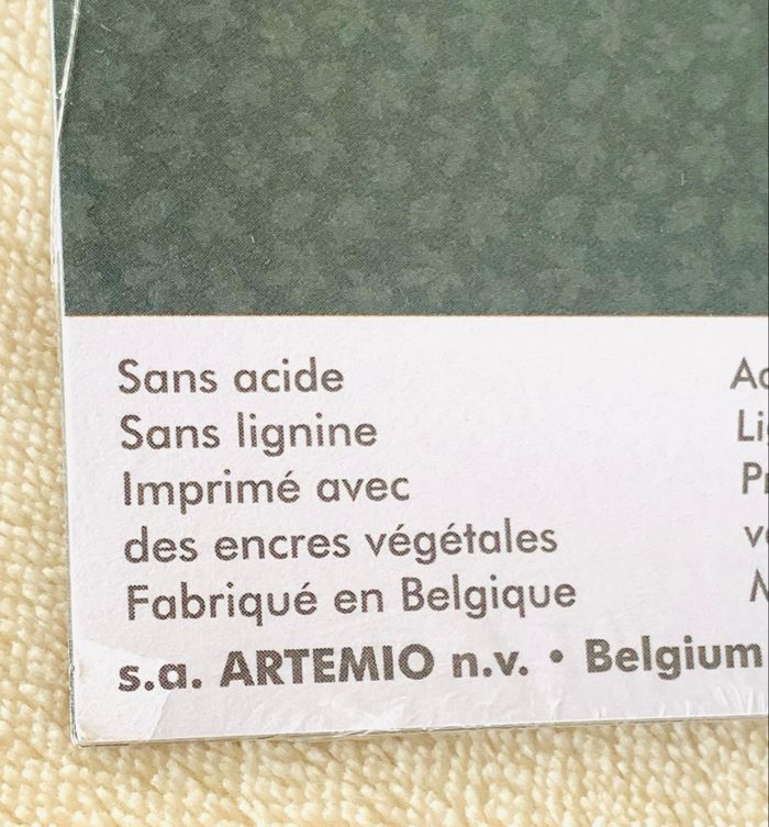 Bloc de 6 feuilles Artemio thème Montagne recto verso - photo numéro 6