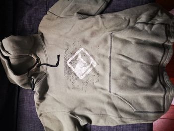Sweat capuche vert