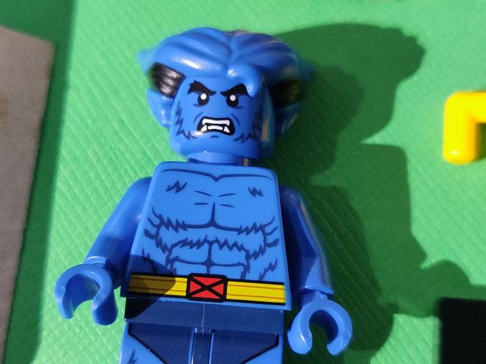 Minifig Lego Marvel - Beast - série 2 - Parfait État - avec boîte - Lego Original - photo numéro 4