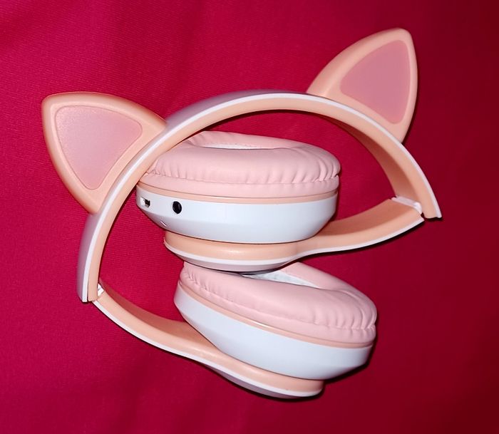 Casque oreilles de chat - photo numéro 3