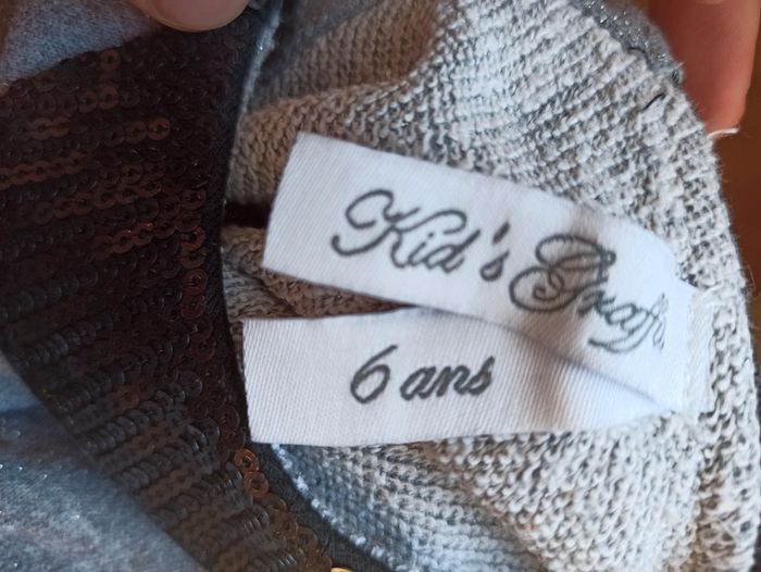 Sweat pull gris masque noir kids graffiti 6 ans masque noir - photo numéro 4