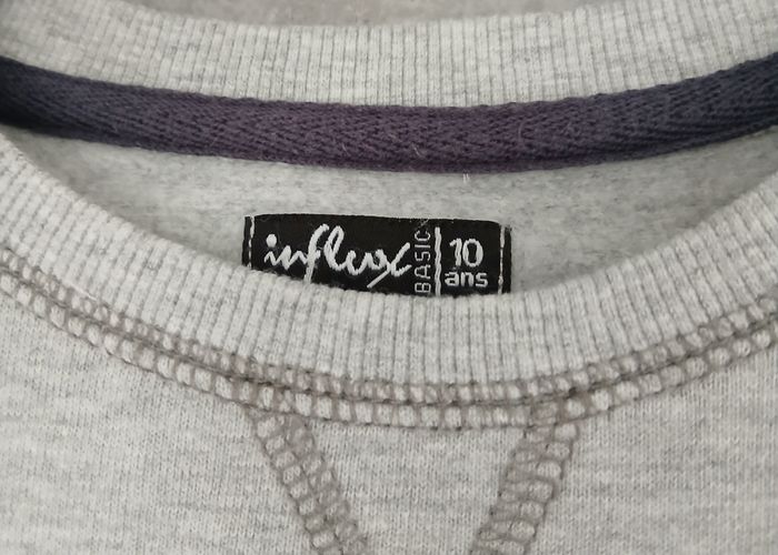 Pull gris clair - photo numéro 3