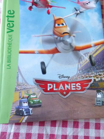 Livre Disney Planes la bibliothèque verte