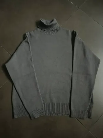 Pull col roulé Zara Couleur Taupe / Gris Taille S