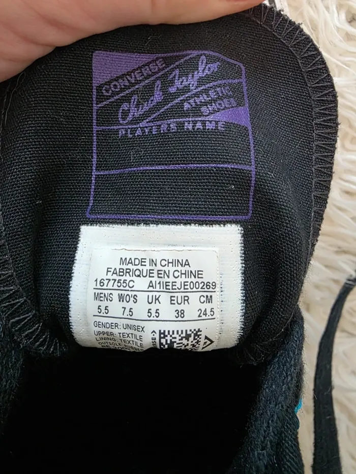 Converse rainbow LGBT+ p38 - photo numéro 10