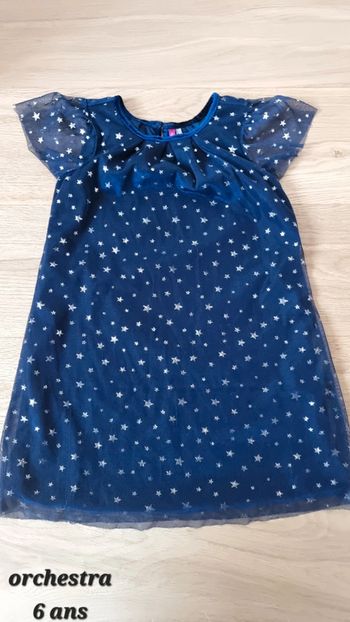 Robe étoile en velour