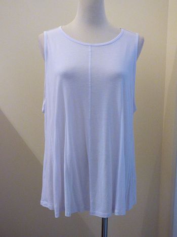 T-shirt sans manche blanc Asos