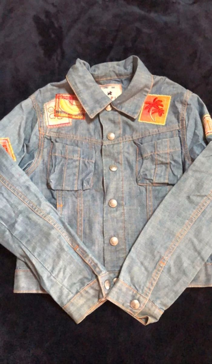 Veste en jean Chipie 8 ans - photo numéro 2