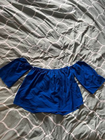 Haut bleu électrique T.S