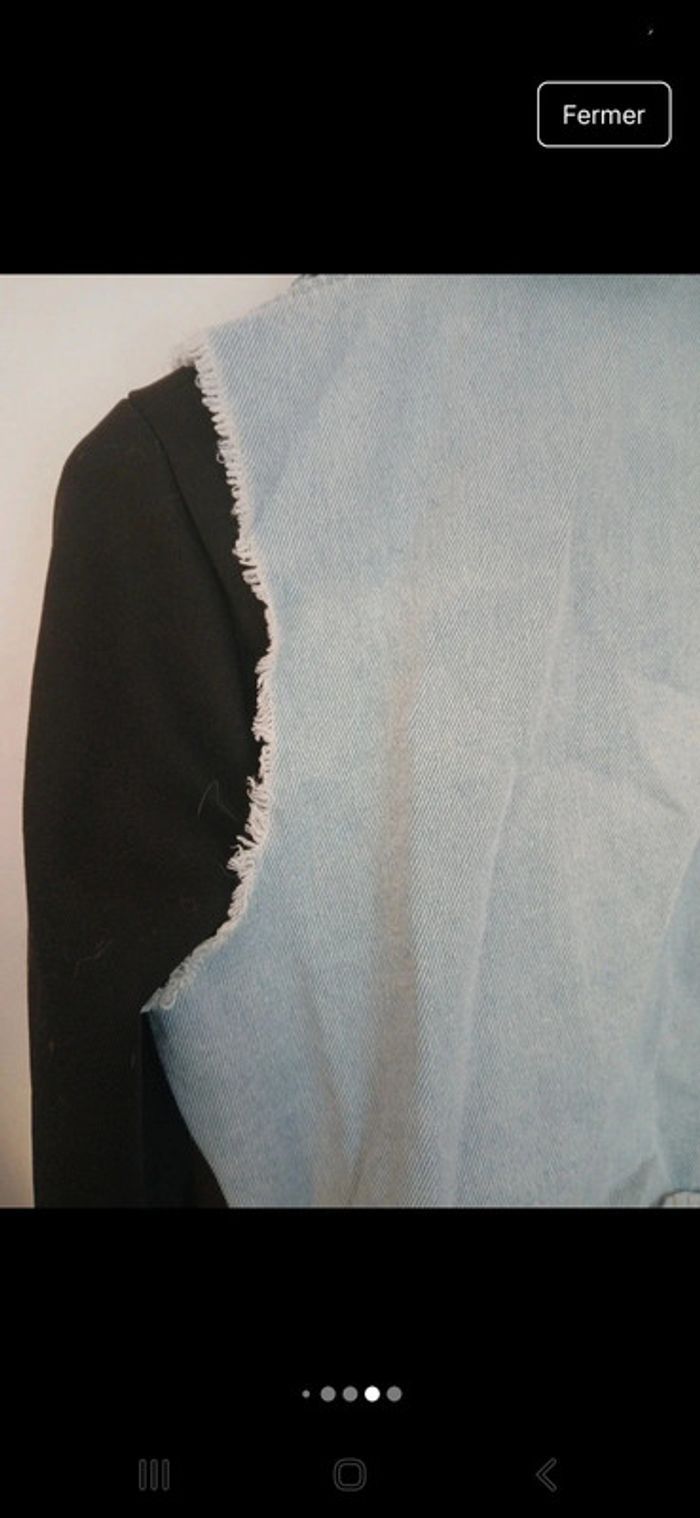 Robe avec boléro jeans - photo numéro 8