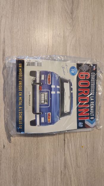 Fascicule complet scellé numéro 49 n°49 Renault R8 Gordini 1/8 1/8ème Eaglemoss Collections #D61