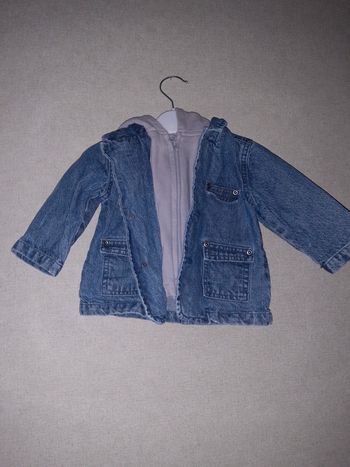 Veste en jean 1 an