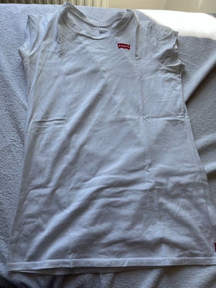 Tee shirt fille Levi’s blanc