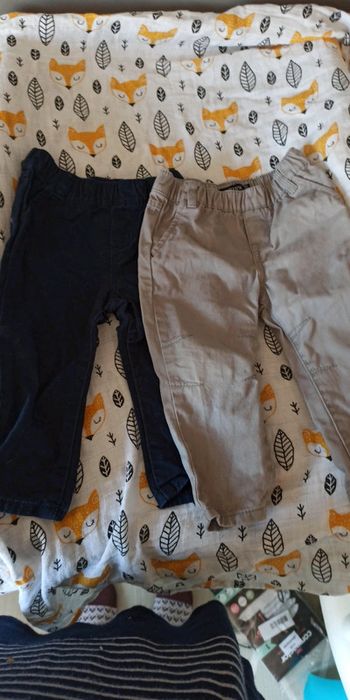 2 pantalons in extenso