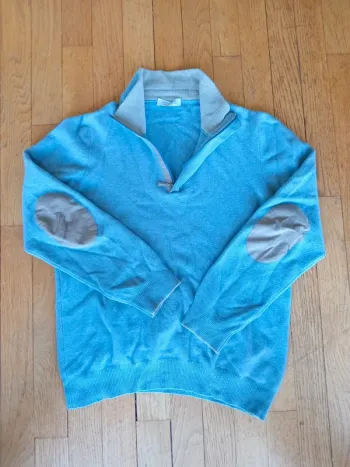 Pull homme laine (80%) et cachemire (10%) taille M , marque Gran Sasso Made in Italy