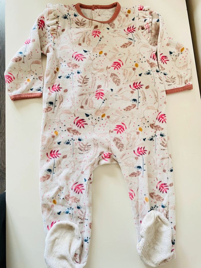Lot de 7 pyjamas en velours 18 mois - photo numéro 11