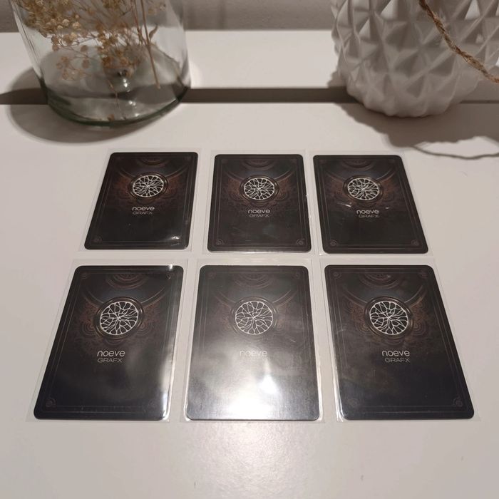 Lot de 6 cartes promo noeve graft animeland - photo numéro 2