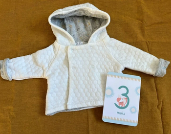 Gilet/veste bébé Kimadi, Taille 3 mois