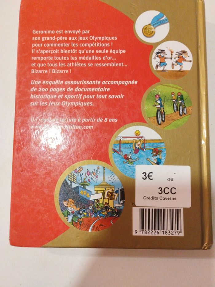 Geronimo Stilton - énigme aux jeux olympiques - photo numéro 2