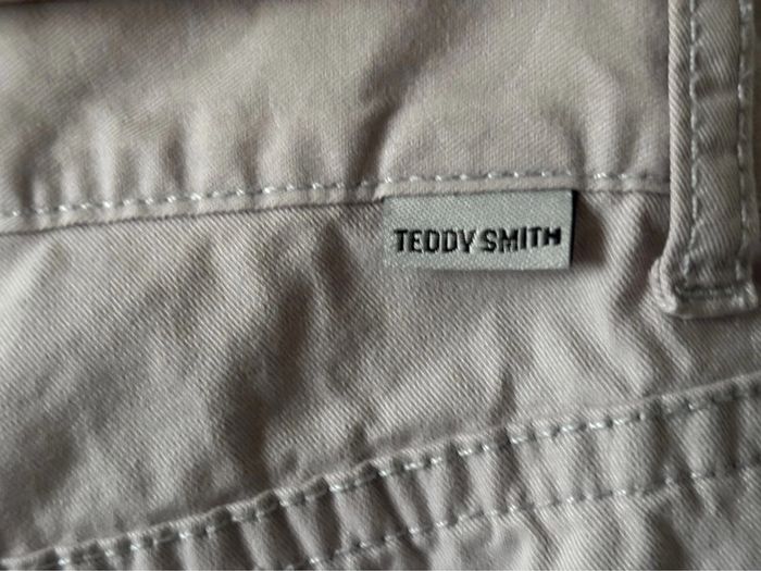 Pantacourt Teddy Smith gris clair - photo numéro 3