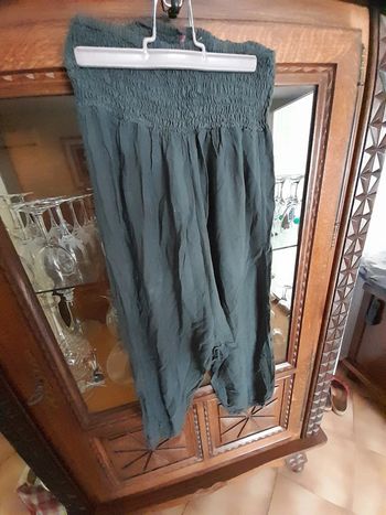 Sarouel vert foncé
