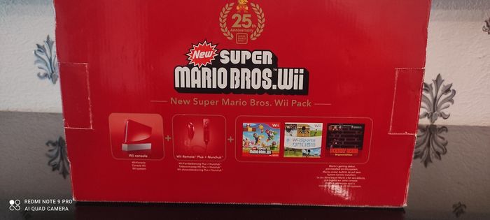 Console de jeux Wii  Rouge neuve - photo numéro 3