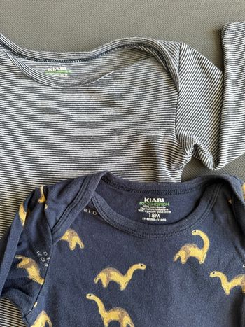 Bodies manches longues 18 mois Kiabi