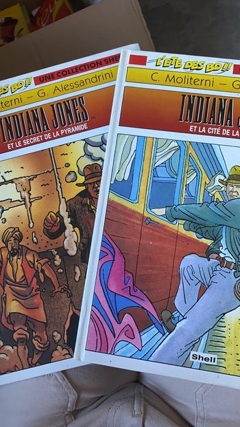 Livres BD Indiana Jones bande dessinée