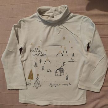 T Shirt manches longues fille