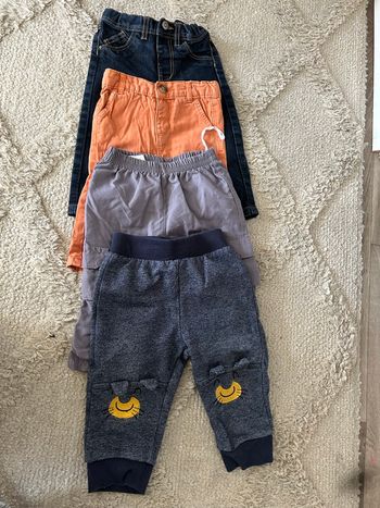 Pantalons bébé 12 mois 