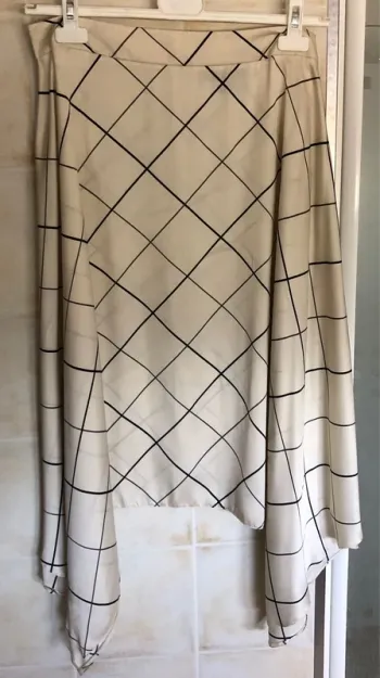 Jupe longue asymétrique écrue - Primark