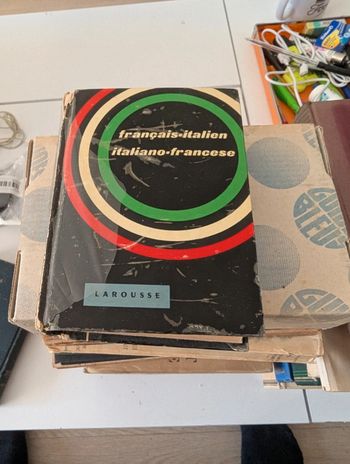 Larousse français italien de 1930