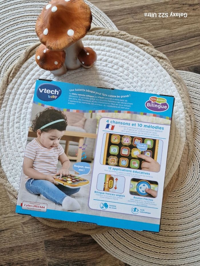 Tablette éducative bilingue VTech Baby – Neuf sous carton - photo numéro 3