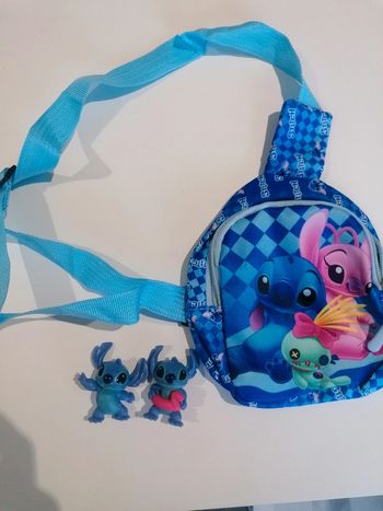 Ensemble sac Stitch Angel et 2 figurines Stitch 👧🏻