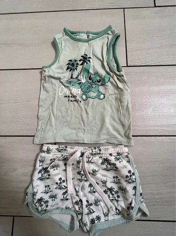 Ensemble Disney Lilo et stich 18 mois